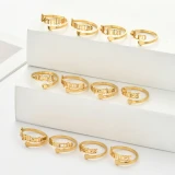 Women Stainless Steel 12 Constellation Finger Rings YX002233