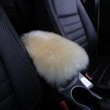 Quality Warm Fur Plush Wool Car Armrest Pad Cover Center Console Cushion