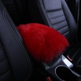 Quality Warm Fur Plush Wool Car Armrest Pad Cover Center Console Cushion