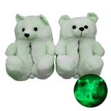 Mom and Me Adult Kids New Cartoon Boys and Girls Teddy Bear Slippers