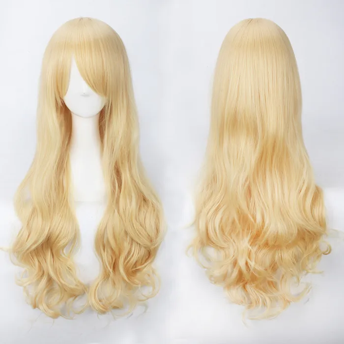 Colorful 80CM Long Curly Hair Wigs