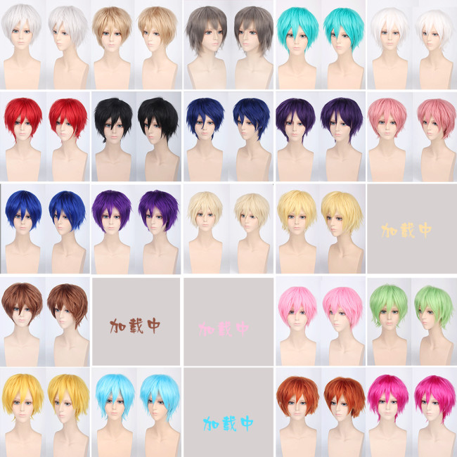 High Temperature Silk Thickened Hair Wigs PL-00213