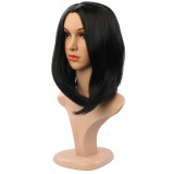 Women's Mid-Length Short Hair Bobo Bobo Head Chemical Fiber Hair Cover