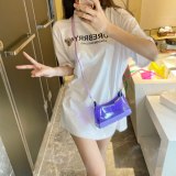 Women Cute PVC Transparent Clear Jelly Handbags 212738