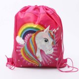 Children Birthday Party Unicorn Drawstring Cartoon Unicorn School Backpacks QH601021