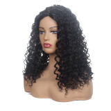 Fluffy African Small Volume Chemical Fiber Wigs 1003142