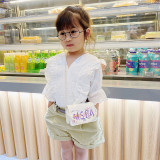 Children's Silk Scarf Square Fashion Letter Handbags TT965263
