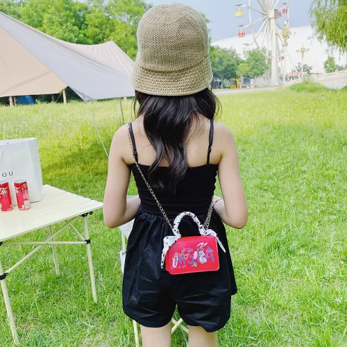 Children's Silk Scarf Square Fashion Letter Handbags TT965263
