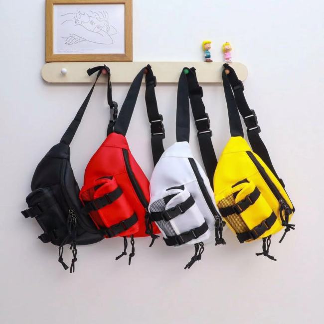 Child High Capacity Waist Bag Boy Chest Pack Trend Belt Bags 185162