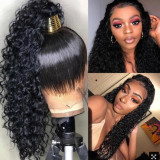 Matte High-Temperature Silk African Small Roll Long Curly Hair Chemical Fiber Wigs