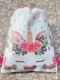 Children Birthday Party Unicorn Drawstring Cartoon Unicorn School Backpacks QH601021