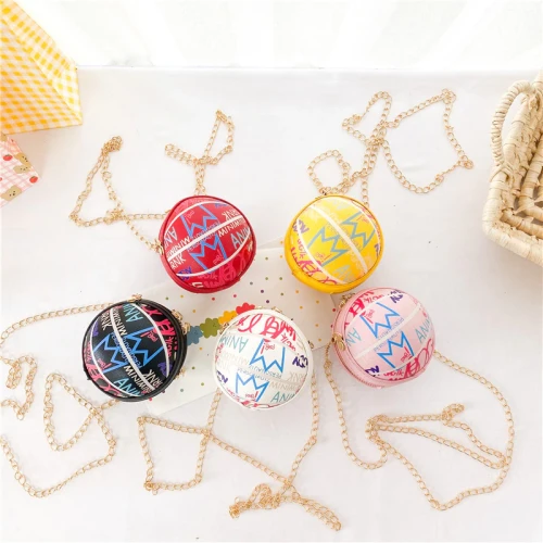 Cute Little Girl Boy Basketball Purses and Handbags 0112