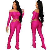 Women Sexy Two Piece Strapless Bodysuits Bodysuit Outfit Outfits C501728