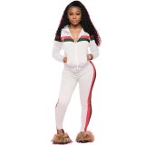 Sexy Women's Sports Hooded Bodysuits Bodysuit Outfit Outfits LM900314