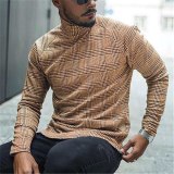 Men Spring Autumn Warm Slim Shirt Tops N-12#