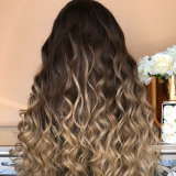 Ladies High Temperature Silk Chemical Fiber Long Curly Hair Wigs 20019210