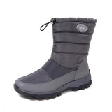 Women Warm Fur Mid Calf Snow Boots RXK0516