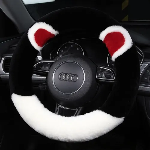 Fur Universal Car Steering Wheel Covers