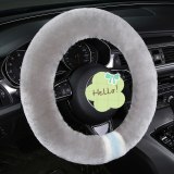General Purpose Warm Car Handle Cover Wool Steering Wheel Cover