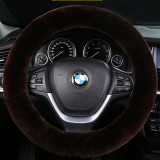 Fleece Winter Car Steering Wheel Cover