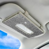 Car Tissue Box Sun Visor Mask Box Diamond Auto Tissue Paper