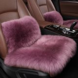 Winter Plush Seat Cushion Cover Pure Wool Car Seat Cushion And Lumbar Support Set 33344