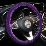 Women Crystal Rhinestone Car Steering Wheel Covers