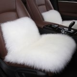 Winter Plush Seat Cushion Cover Pure Wool Car Seat Cushion And Lumbar Support Set 33344