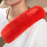Seat Belt Shoulder Pads Car Pure Wool Fleece Creative Products