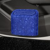 Car Trash Can Bin with Lid Small Leakproof Mini Vehicle