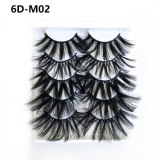 Hot Sale 5 Pair 3D Mink Hair 25mm Fluffy False Eyelashes