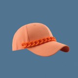 Men Stretch Hip-Hop Sun Color Chain Summer Sunshade Hats JH8794105