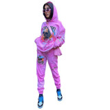 Men's and Women's Hooded Printed Sweater Bodysuits Bodysuit Outfit Outfits  Tracksuits DA18899