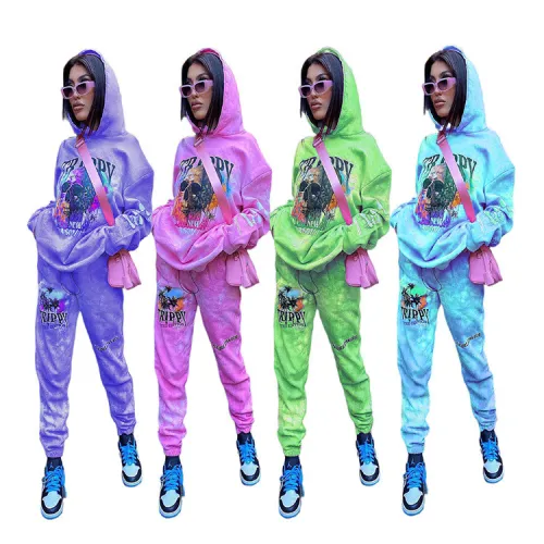 Men's and Women's Hooded Printed Sweater Bodysuits Bodysuit Outfit Outfits  Tracksuits DA18899