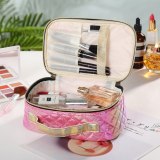 Women's PU Women Makeup Bags Travel Cosmetic Handbags NO.64556