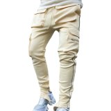 Men Reflective Multi-Pocket Hip Hop Track Pant Pants CK-806-80718