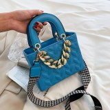 Summer New PU Leather Women's Wide Shoulder Strap Shoulder Handbags 231021