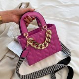 Summer New PU Leather Women's Wide Shoulder Strap Shoulder Handbags 231021