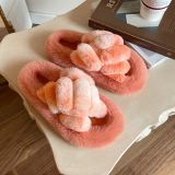 Autumn and Winter New Thick Bottom Mid-Heel Home Warm Slippers A0213