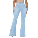 Women's Creative Lace-Up Jeans Pant Pants PD947081