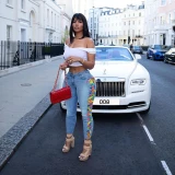 Women Sexy High Waist Jeans Pant Pants PD928091