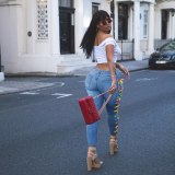 Women Sexy High Waist Jeans Pant Pants PD928091