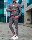 Men's Fashion Long Sleeve Tracksuits Tracksuit Outfit Outfits Jogging Suit Sports Suit ZT-19210