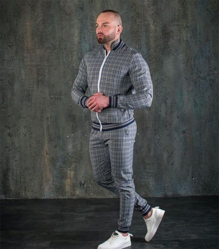 Men's Fashion Long Sleeve Tracksuits Tracksuit Outfit Outfits Jogging Suit Sports Suit ZT-19210
