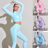 Women Yoga suits Jogging Suits Tracksuits Tracksuit Outfits TZ00415