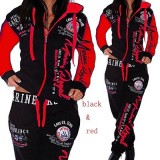 Fashion Women's Printed Tracksuits Tracksuit Outfit Outfits Jogging Suit Sports Suit A712233