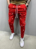 Men's Hip-Hop Fashion Striped Sport Pant Pants Bottom ck-013041