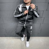 Autumn/Winter High Street Men's Tracksuits Tracksuit Outfit Outfits Jogging Suit Sports Suit TZ-209110