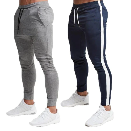 Men's Hip-Hop Fashion Striped Sport Pant Pants Bottom CK-1728