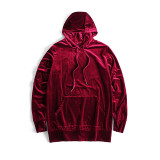 Men Hip Hop Velvet Coat Gold Velvet Hoodie Tops zzkj05465